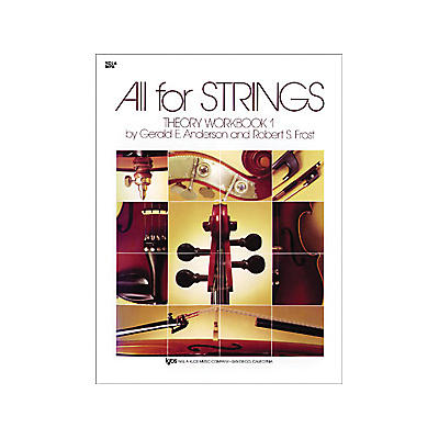 KJOS All for Strings 1 Theory Workbook Viola