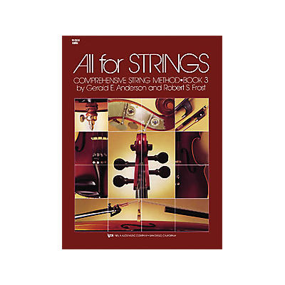 KJOS All for Strings 3 Violin Book