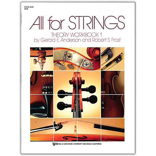 All for Strings Theory Workbook 1-String Bass