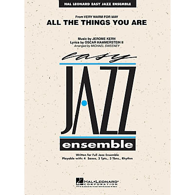 Hal Leonard All the Things You Are Jazz Band Level 2 Arranged by Michael Sweeney