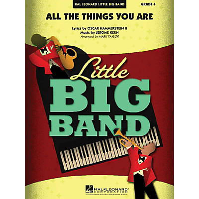 Hal Leonard All the Things You Are Jazz Band Level 4 Arranged by Mark Taylor