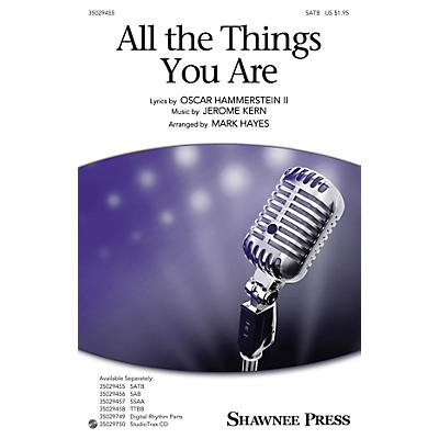 Shawnee Press All the Things You Are Studiotrax CD Arranged by Mark Hayes