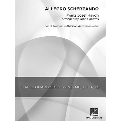 Hal Leonard Allegro Scherzando (Grade 2.5 Trumpet Solo) Concert Band Level 2.5 Arranged by John Cacavas