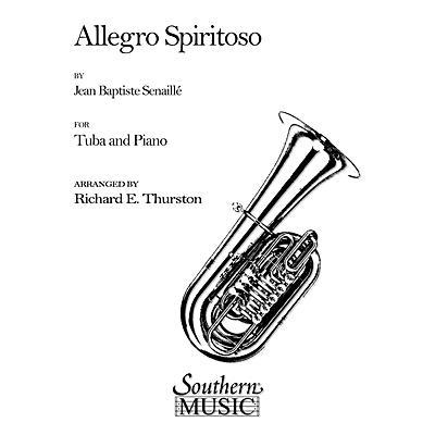 Southern Allegro Spiritoso (Tuba) Southern Music Series Arranged by Richard E. Thurston