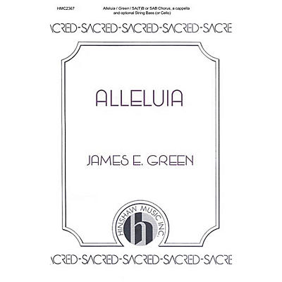 Hinshaw Music Alleluia (Looking Away) SATB composed by James E. Green