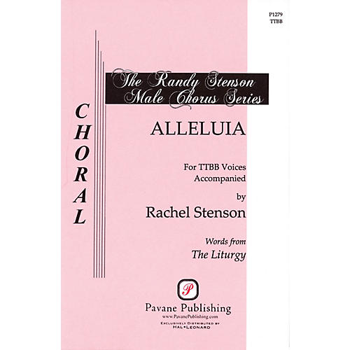 PAVANE Alleluia TTBB composed by Rachel Stenson