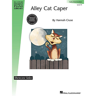 Hal Leonard Alley Cat Caper Piano Library Series by Hannah Cruse (Level Early Inter)