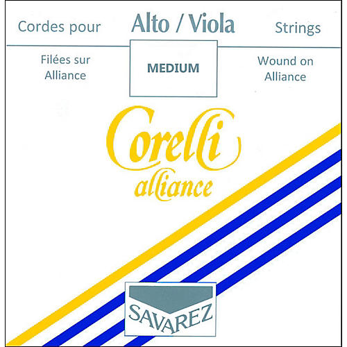 Corelli Alliance Viola String Set Full Size Medium Loop End