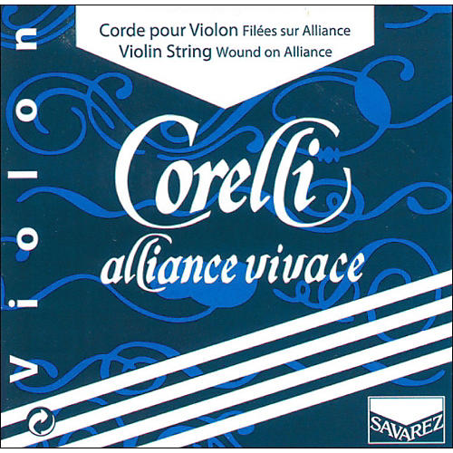 Corelli Alliance Vivace Violin A String 4/4 Size Medium Loop End