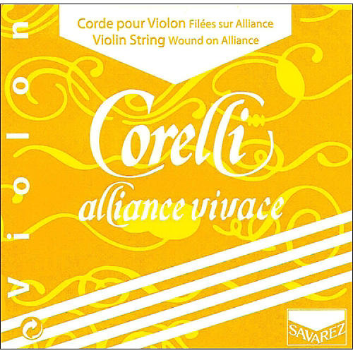 Corelli Alliance Vivace Violin D String 4/4 Size Heavy Loop End