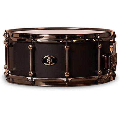 Noble & Cooley Alloy Classic Snare Drum With Black Powder Hardware