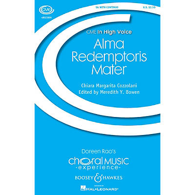 Boosey and Hawkes Alma Redemptoris Mater (CME In High Voice) SA composed by Chiara Margarita Cozzolani