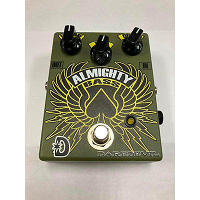 Daredevil Pedals Almighty Bass Bass Effect Pedal