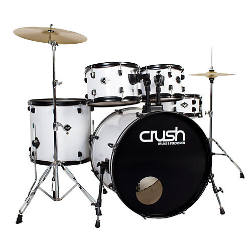 Crush Drums & Percussion Alpha 5Piece Drum Set with Cymbals Matte