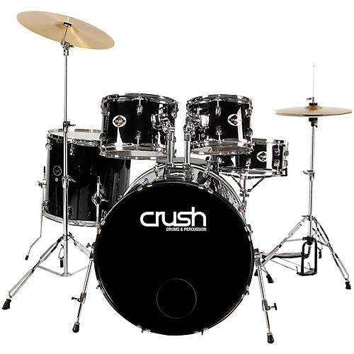 Alpha 5-Piece Drum Set with Cymbals and Throne