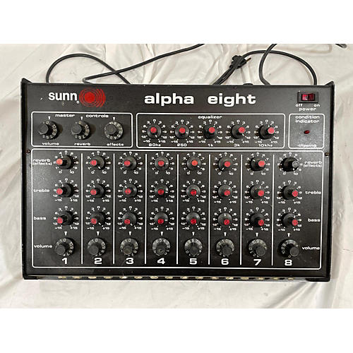 Sunn Alpha Eight Powered Mixer