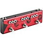 Donner Alpha Force Delay/Chorus/High-Gain Multi-Effects Pedal - Red and Black