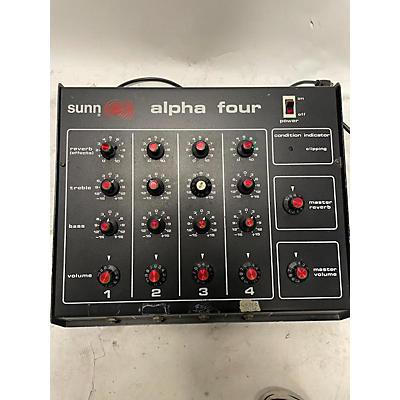 Sunn Alpha Four Solid State Guitar Amp Head