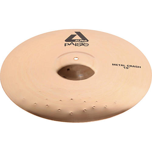 Alpha Metal Crash Cymbal with Brilliant Finish