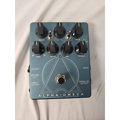 Darkglass Alpha Omega Preamp Bass Effect Pedal