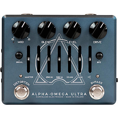 Darkglass Alpha Omega Ultra V2 Bass Preamp Pedal