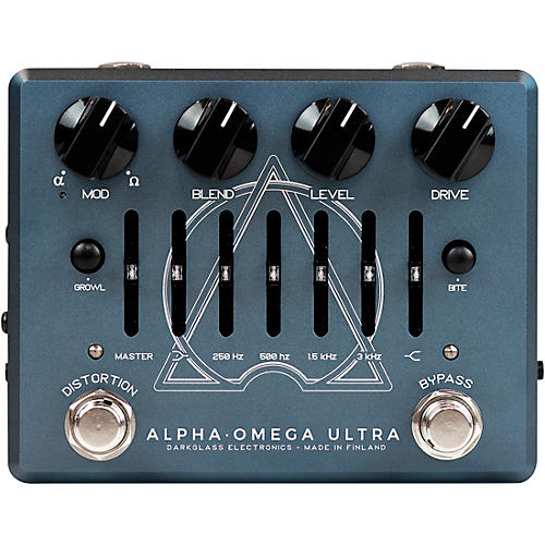 Darkglass Alpha Omega Ultra V2 Bass Preamp Pedal Condition 2 - Blemished Blue 197881071325