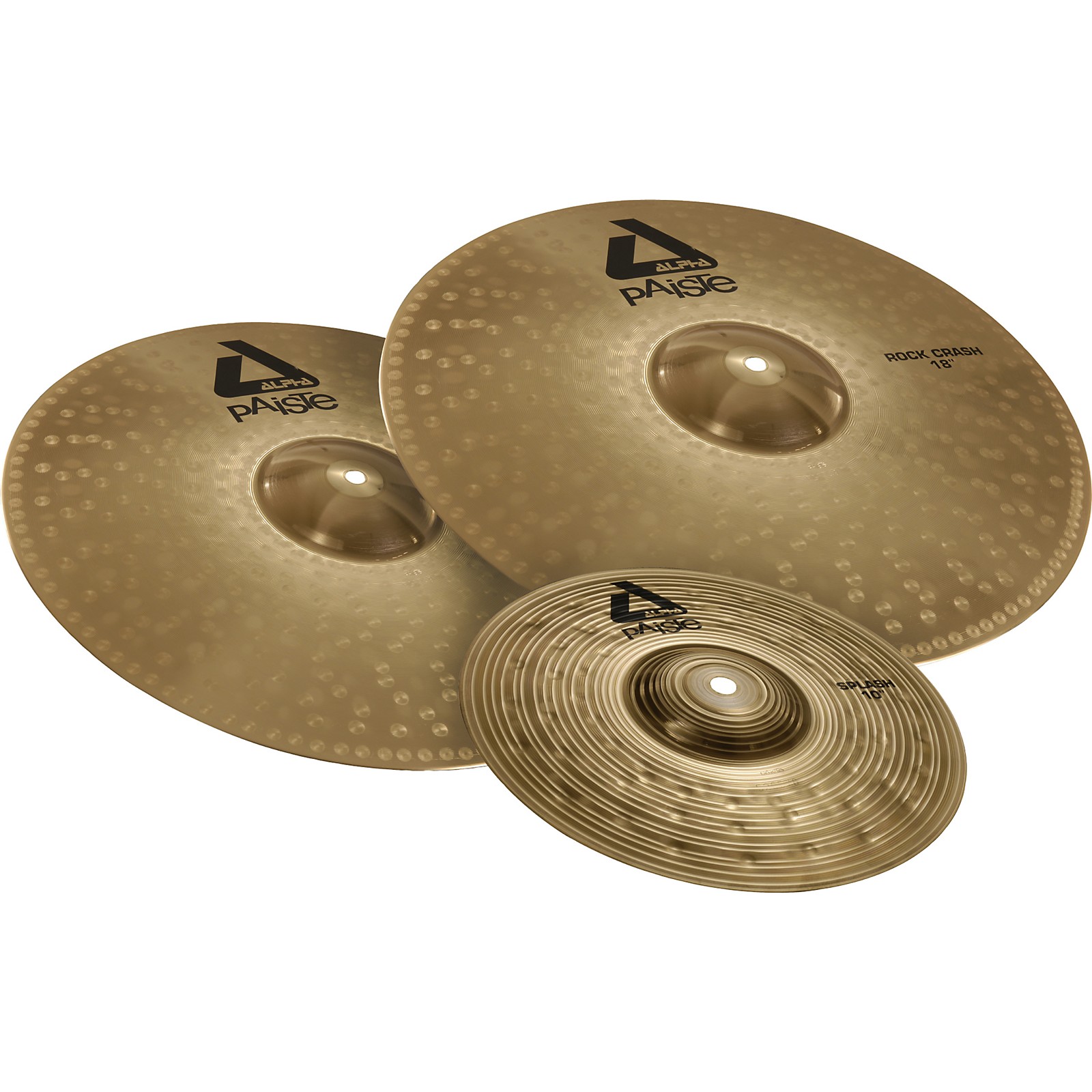 Paiste Alpha Rock Crash Cymbal Pack Musician's Friend