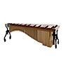 Adams Alpha Series 5.0 Octave Rosewood Marimba with Walnut Rails Satin Gold Resonators