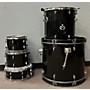Used Crush Drums & Percussion Alpha Series Drum Kit Black and Silver