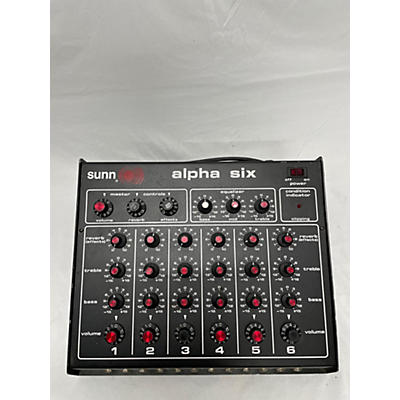 Sunn Alpha Six Powered Mixer