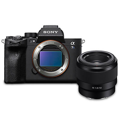 Sony Alpha a7S III Mirrorless Digital Camera Body with 50mm f/1.8 Telephoto Lens
