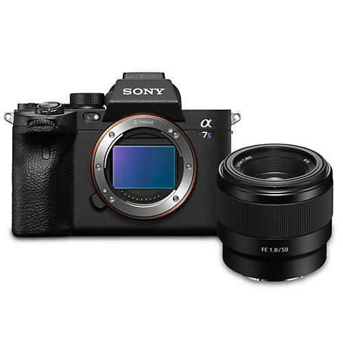 Alpha a7S III Mirrorless Digital Camera Body with 50mm f/1.8 Telephoto Lens