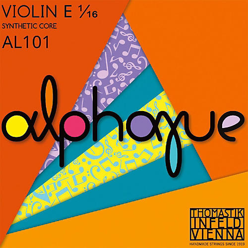 Thomastik Alphayue Series Violin E String 1/16 Size, Medium