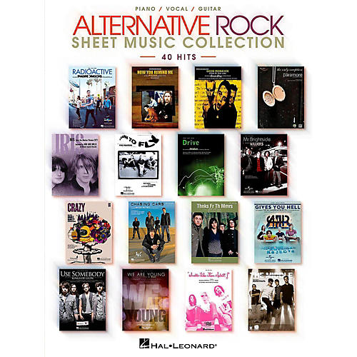 Alternative Rock Sheet Music Collection Piano/Vocal/Guitar Songbook