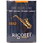 Rigotti Alto Saxophone Reed, Gold Jazz Cut 3.5 Medium 10 Pack