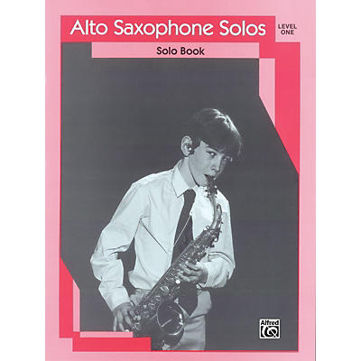 Alfred Alto Saxophone Solos Level I Solo Book