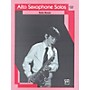 Alfred Alto Saxophone Solos Level I Solo Book