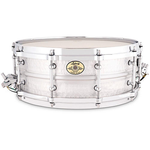 Ludwig Aluminum Concert Snare Drum 14 x 5 in. Hammered Aluminum Finish