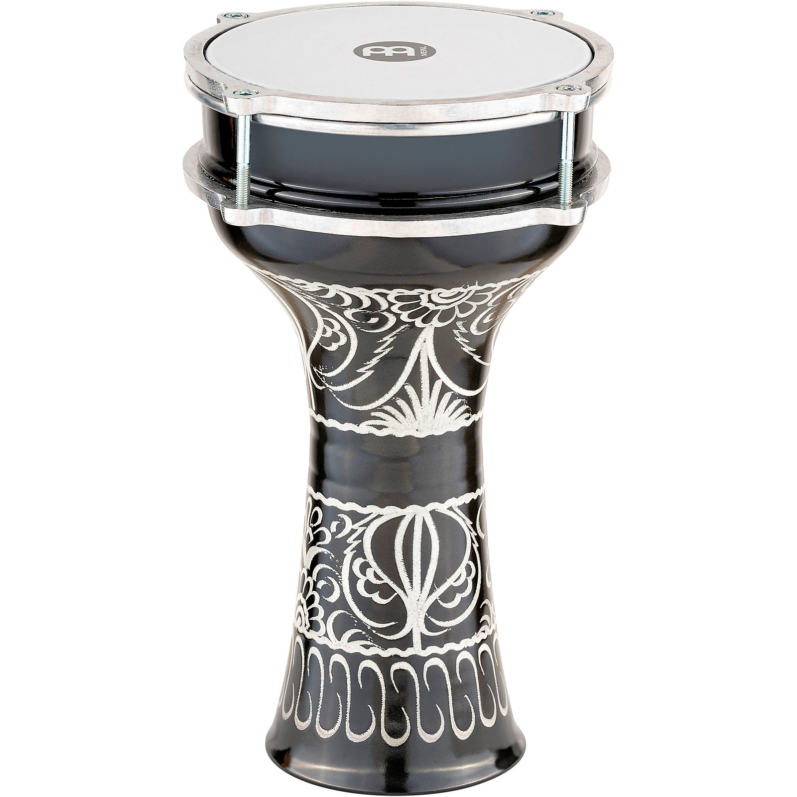 Meinl Aluminum Darbuka HandEngraved Aluminum 6.5 in. x 12.75 in