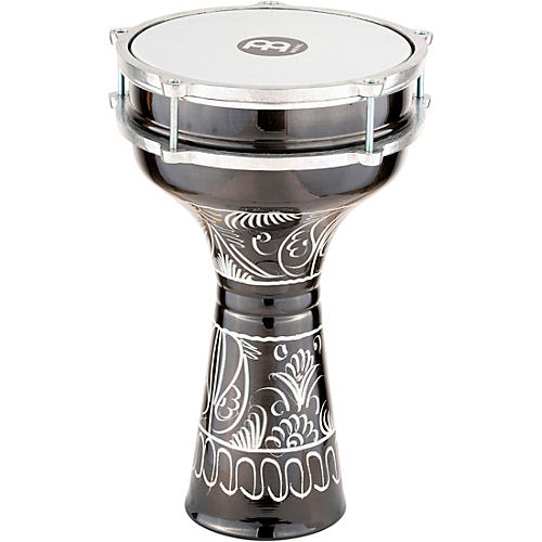 MEINL Aluminum Darbuka Hand Engraved Aluminum 8 in. x 14.5 in.