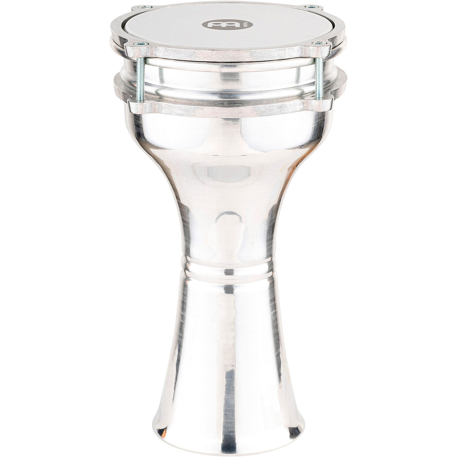 Meinl Aluminum Darbuka Silver 5 7/8 In x 11 In Musician's Friend