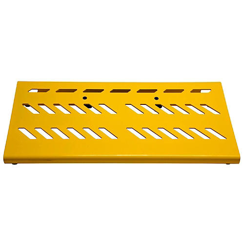 Gator Aluminum Pedal Board - Large with Bag Yellow