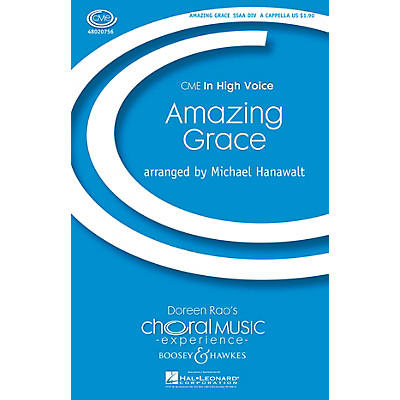Boosey and Hawkes Amazing Grace (CME In High Voice) SSAA Div A Cappella arranged by Michael Hanawalt