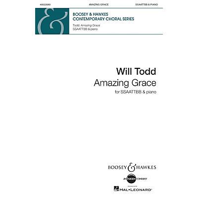 Boosey and Hawkes Amazing Grace SSAATTBB arranged by Will Todd