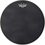 Open-Box Remo Ambassador Black Suede Snare Side Drum Head Condition 1 - Mint Matte Black 14