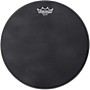 Remo Ambassador Black Suede Snare Side Drum Head Matte Black 14