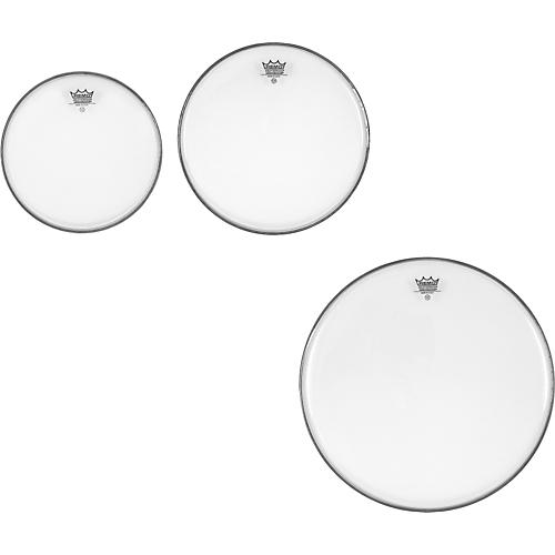 Remo Ambassador Clear New Fusion Tom Drum Head Pack