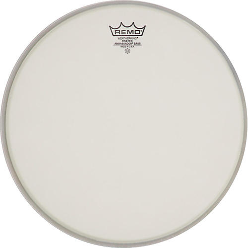 Remo Ambassador Coated Bass Drum Head 20 in.