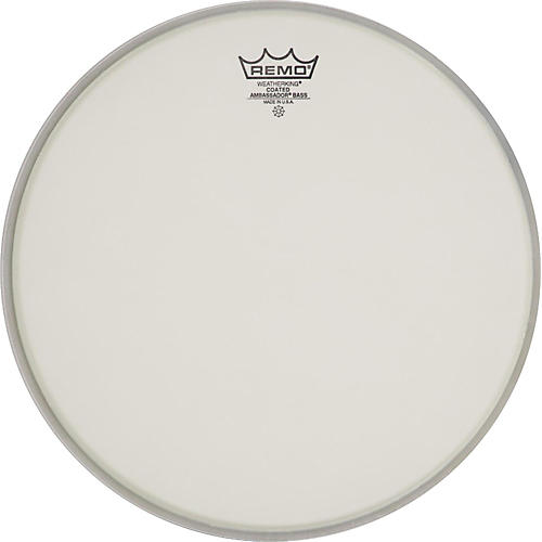 Remo Ambassador Coated Bass Drum Heads 18 in.