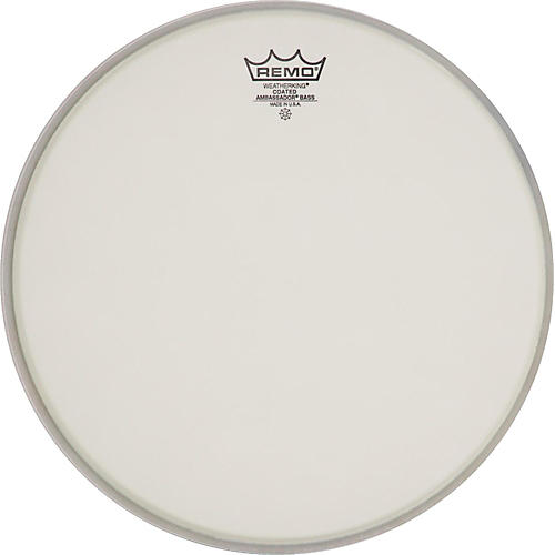 Remo Ambassador Coated Bass Drum Heads 26 in.